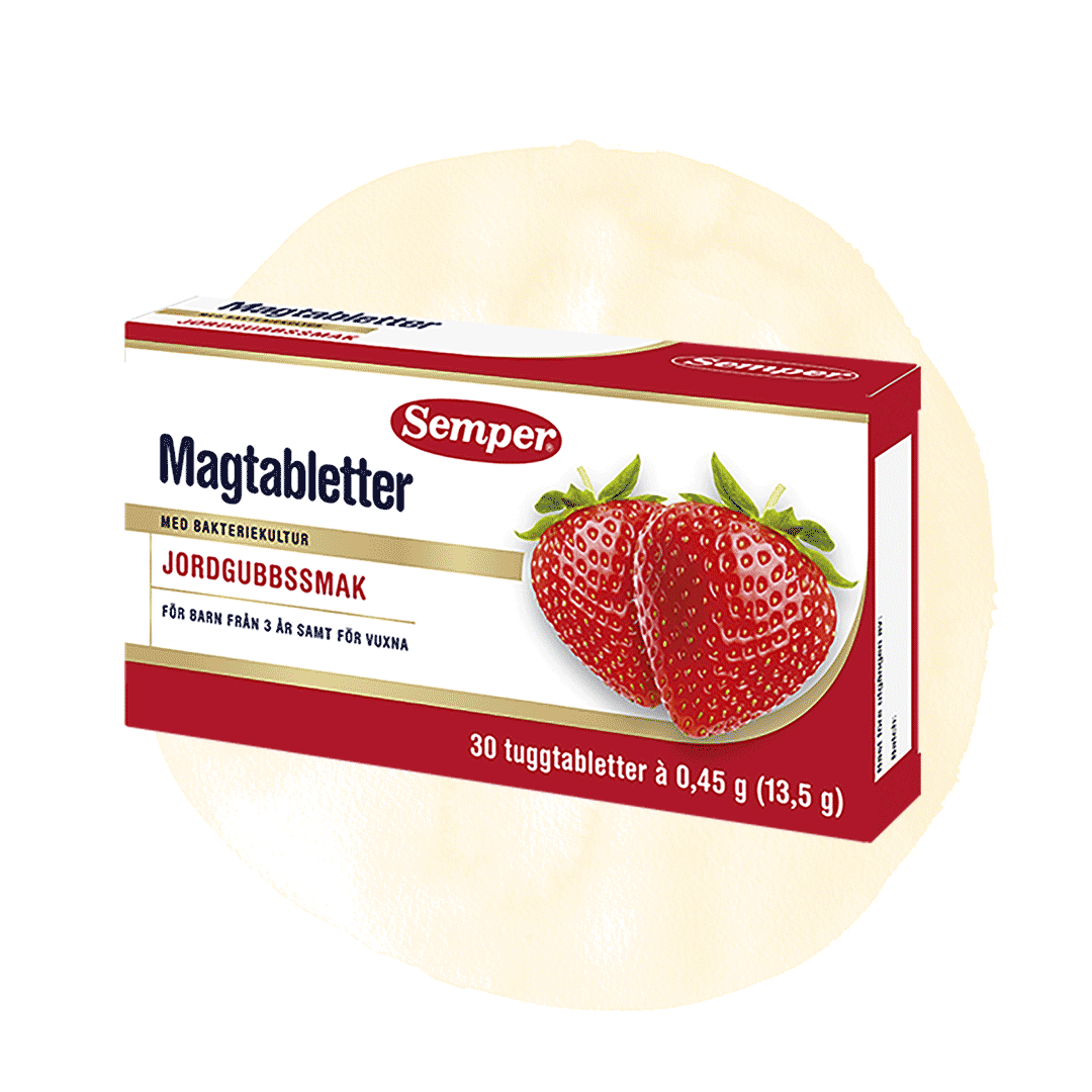 Tablets with strawberry