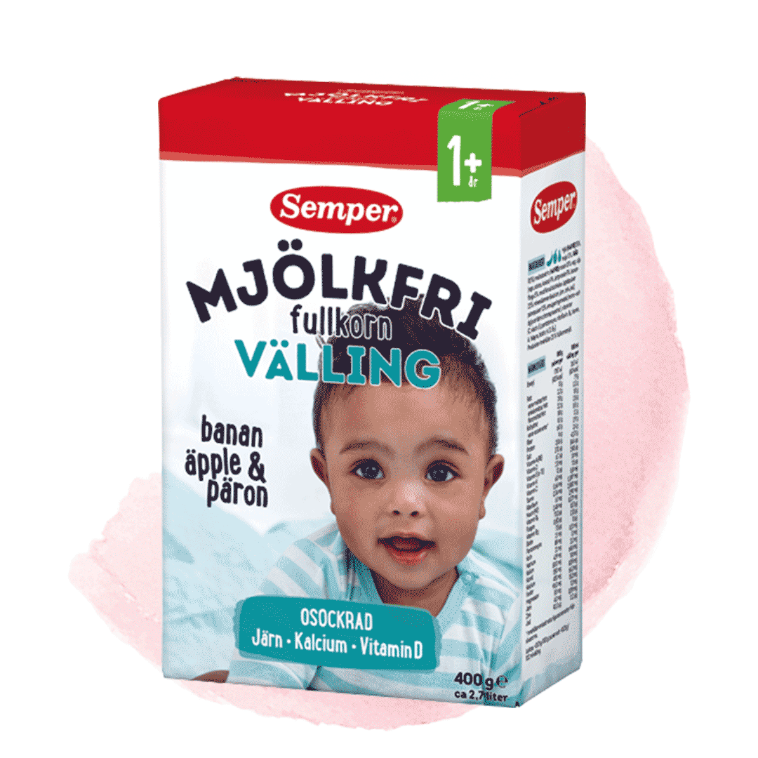 Milkfree gruel wholewheat