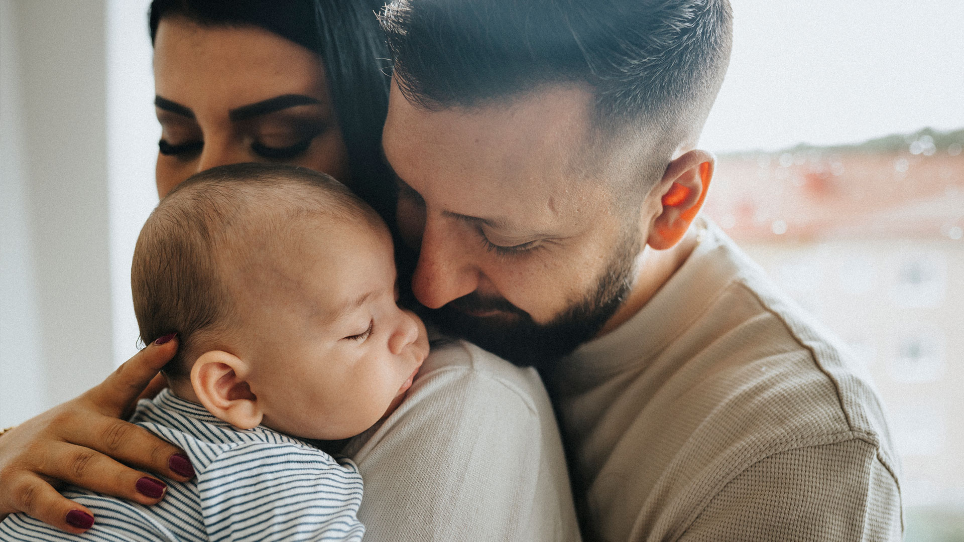 Parents with newborn