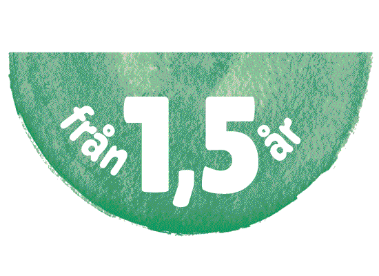 Age mark from 18 months